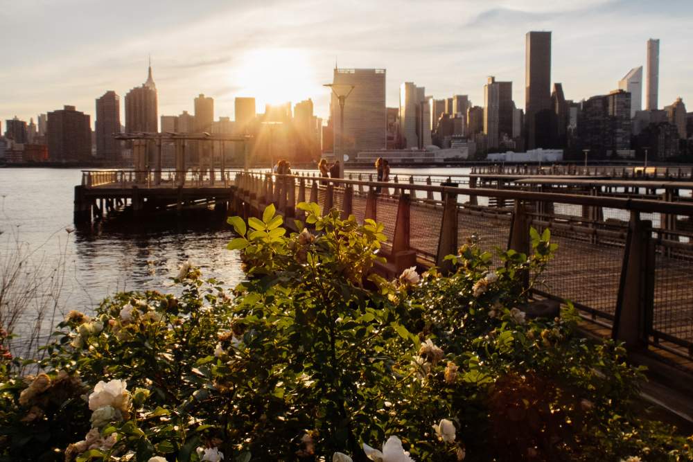 View from Long Island City to Manhattan Midtown