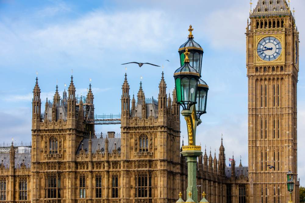 London Westminster and Big Ben